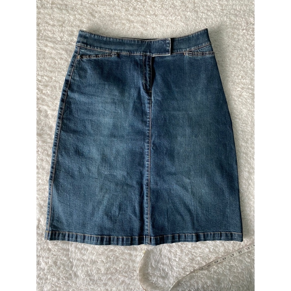 Halogen Denim Skirt